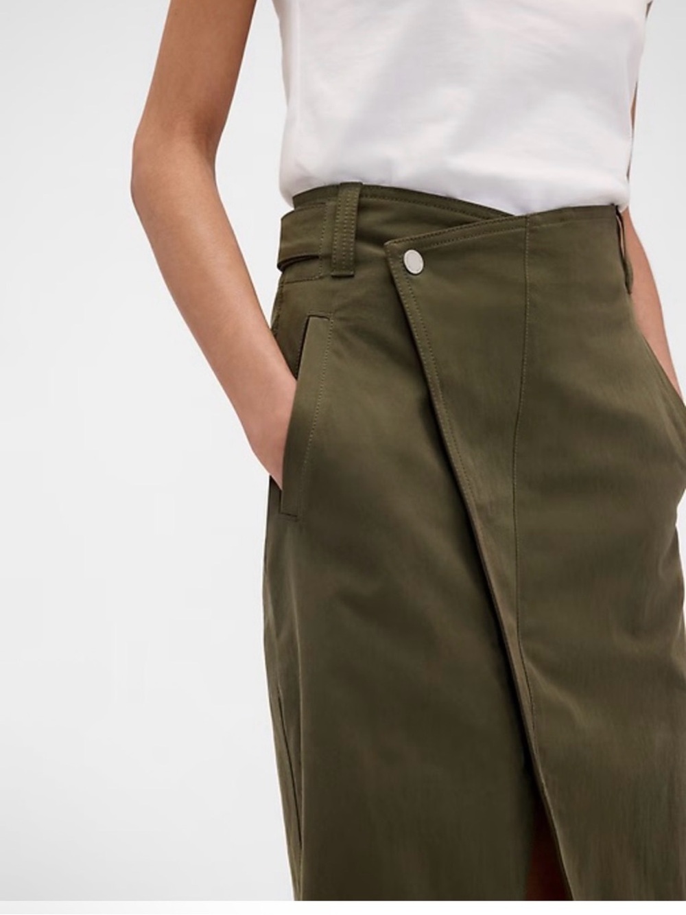 Gap x Victoria Beckham Cargo Skirt Completely Sold Out NWT Size 10